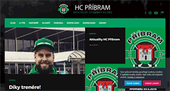 Desktop Screenshot of hcpribram.cz